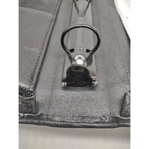 DESIGN A DAY Leather Planner 3 Ring Classic Black Napa Leather *SEE PHOTOS - Picture 11 of 14